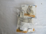 2 Packs of 5 Clevis Hooks 3/8