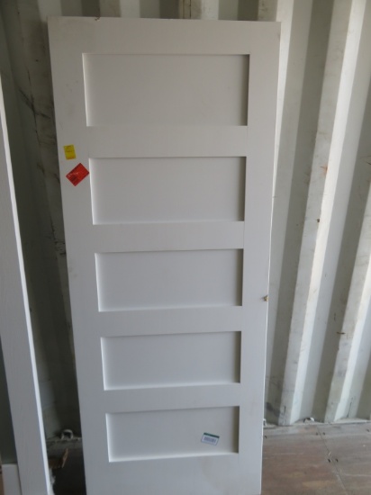 32 x 80 Shaker 5 Panel Wood Door