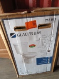 Glacier Bay Elongated Bowl Toilet White