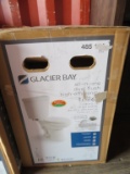 Glacier Bay Round Bowl Toilet White