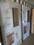 2 Masonite 36 x 84 Barn Door Assemblies