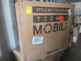 Techni Mobili 25 in. Width Big&Tall Black Fabric