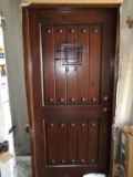 Maindoor Rustic Mahogany Type Solid Wood Door