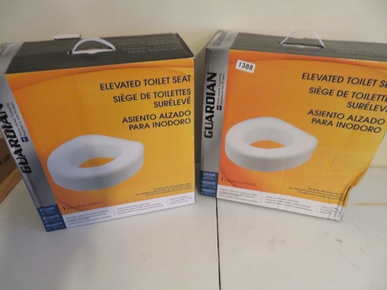Lot of 2 Elevated Toilet Seats