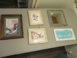 Lot of Framed Wall Decor