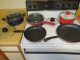 Lot of Pots, Pans & Lids