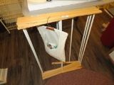 Folding Clothes Drying Rack & Bag of Clothes Pins