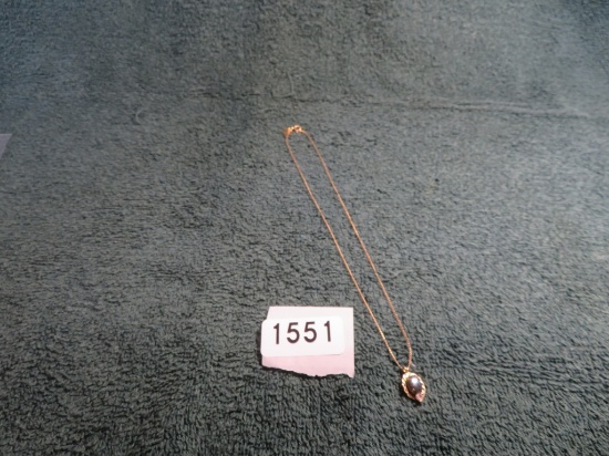 Necklace & Pendant 18 in