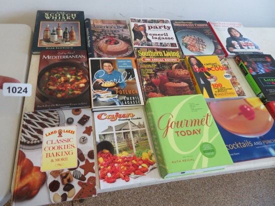 Lot of Food & Cookbooks