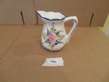 Hand Painted Pitcher Made in Portugal
