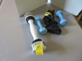 Lot of Weights, Excersize Ball & DVDs