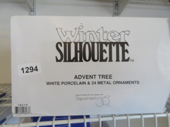 Dept 56 Winter Silhouette Avent Tree