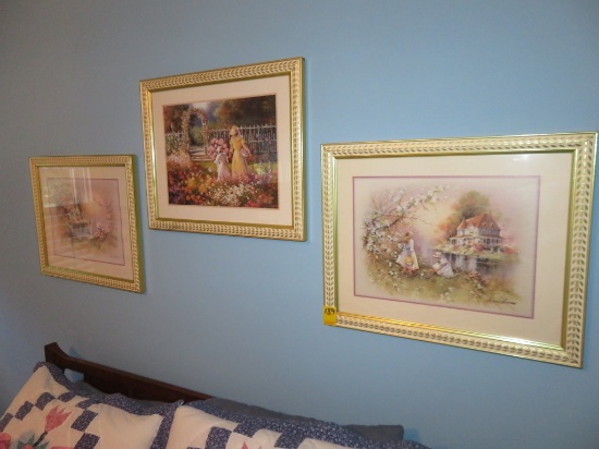 3 Framed Artwork