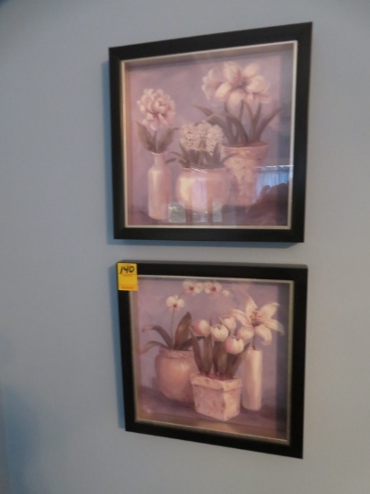 2 Framed Shadow Box Artwork