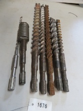 Seven Hammer Drill Bits