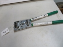 Greenlee Crimping Tool K05-1SPGL Ratchet Crimper 9