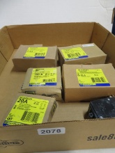 Lot of 6 Square D Breakers