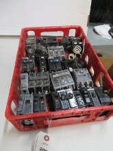 Crate of Assorted Breakers