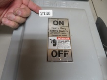 Siemens HD Safety Switch 60A