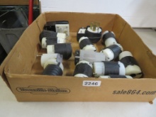 Lot of Twist Lock Plugs