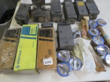 Tote Full of Welded Electrical Connection Molds
