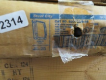 Box of 25 Square Drywall Plates