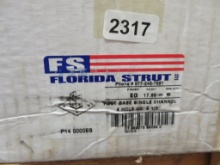 Box of 5 Post Base Single Channel