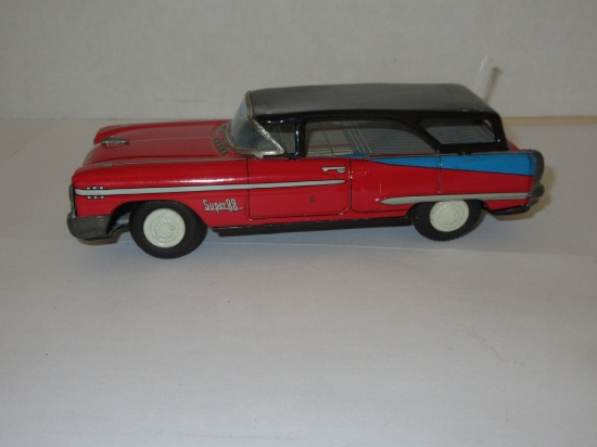 Oldsmobile Super 88 Tin Litho Friction Toy