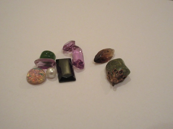 Lot- Misc. Gemstones & Other