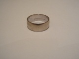 14K White Gold Wedding Band