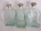 Lot – 3 Decorative Glass Bottles
