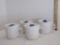 Lot – 4 Corningware French White Soup Cups