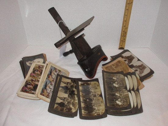 Vintage Stereo viewer  Card Viewer & Great Selection of various Cards