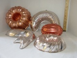 Lot – Misc. Copper & Other Molds