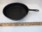 Cast Iron Double Spout Fry Pan - 10 1/2