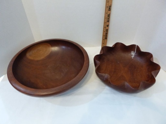 Lot - Wooden Bowls