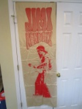 Jimi Hendrix Satin Flag