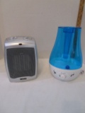 Lot - Misc. Lasko Heater & Ultra Sonic Humidifier