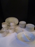 Lot - Misc. White China