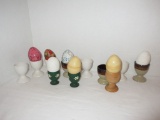 Lot Misc. Eggs & Egg Cups