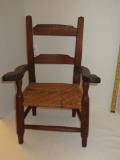 Early Childs Oak Arm Chair