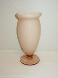8” Cased Glass Vase