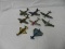 8 Military Toy Planes