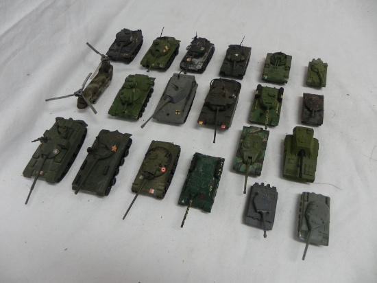 19 Die cast Military Vehicles
