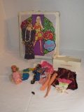 1967 Barbie Doll Case & Contents
