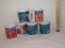 Lot - set of six mug w/ Hawaiian  Motif