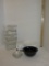 Lot - various covered containers & bowls - Anchor & Other