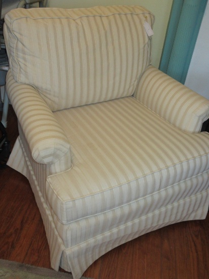 Cream Colored Upholstered Chair