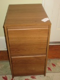 Two Drawer Laminate File Cabinet