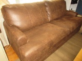 Like new leather Lay-z-Boy sofa